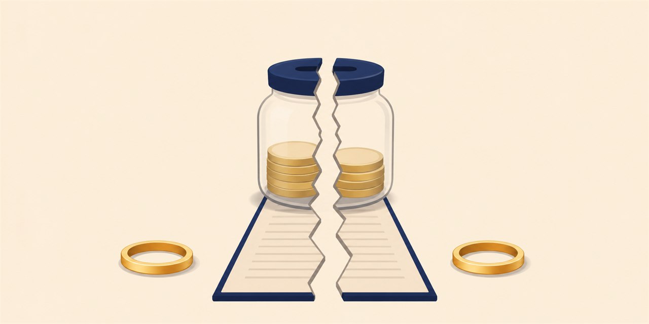 What Happens to a Roth IRA During Divorce? — What Happens to a Roth IRA During Divorce? featured illustration